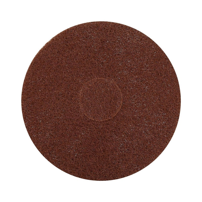 Qwtqwt Scrubbing Disc for Oreck ORB550MC Orbiter Floor Machine,Orbiter Brown Scrub Pad Fits for Hard Floor,The Disc is 12" in Diameter(1 PCS) Stripping Floor Pad for Small Floor Scrubber Machine - Image 1